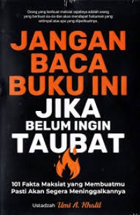 Image of Jangan Baca Buku Ini Jika Belum Ingin Taubat