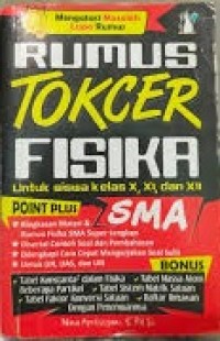 Image of Rumus Tokcer Fisika SMA Untuk Siswa Kelas X, XI, dan XII