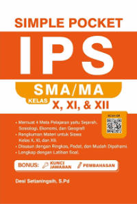 Image of Simple Pocket IPS SMA/MA Kelas X,XI,XII