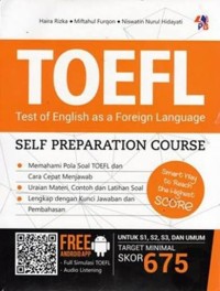 Image of TOEFL: Self Preparation Course