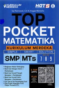 Image of Top Pocket Matematika SMP/MTs Kurikulum Merdeka